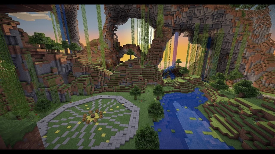 minecraft cave den map download for pc